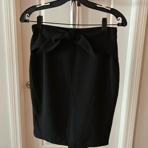 Express black skirt with bow